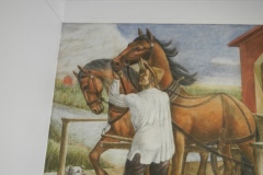 Mount Sterling Illinois Post Office Mural 62353 Detail