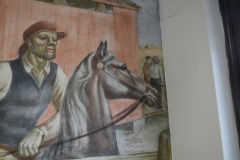 Mount Sterling Illinois Post Office Mural 62353 Detail