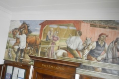 Mount Sterling Illinois Post Office Mural 62353 Detail