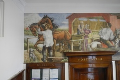 Mount Sterling Illinois Post Office Mural 62353 Left Side