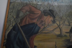 Nashville Arkansas Post Office 71852 Mural Detail