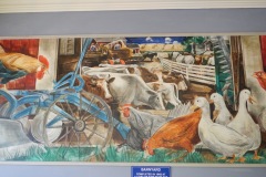 Nashville Illinois Post Office Mural 62263 Center