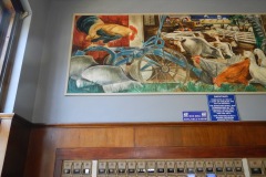 Nashville Illinois Post Office Mural 62263 Detail