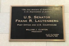 Newark New Jersey Post Office 07102 Plaque