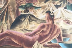 North Bergen New Jersey Post Office 07047 Mural Detail