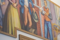 O Fallon Illinois Post Office Mural 62269 Center