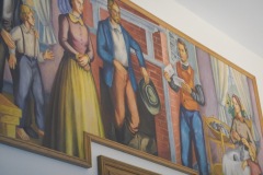 O Fallon Illinois Post Office Mural 62269 Detail