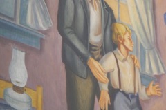 O Fallon Illinois Post Office Mural 62269 Detail