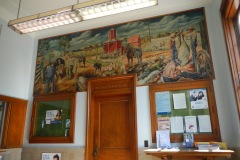 Paris Arkansas Post Office 72855 Mural