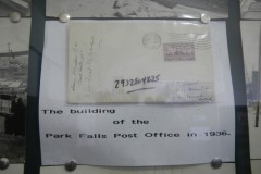 Park Falls Wisconsin Post Office Artifacts