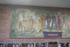 Former Park Ridge Illinois Post Office Mural 60068 Left Side
