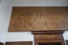 Paulding Ohio Post Office Carving 45879 Detail