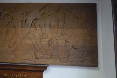 Paulding Ohio Post Office Carving 45879 Right Side