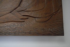 Paulding Ohio Post Office Carving 45879 Signature