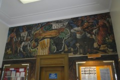 Paw Paw Michigan Post Office Mural 49079 Full