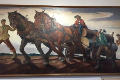 Pendleton IN Post Office 46064 Mural Center