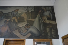 Petersburg Illinois Post Office Mural 62675 Right Side