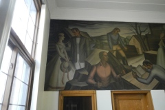 Petersburg Illinois Post Office Mural 62675 Left Side