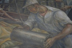 Plymouth Wisconsin Post Office 53073 Mural Detail