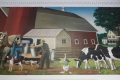 Reedsburg Wisconsin Post Office Mural 53959 Center