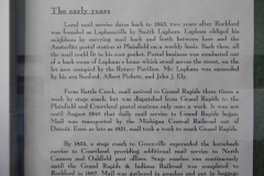 Rockford Michigan Post Office 49341 Artifacts