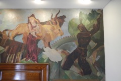 Rockford Michigan Post Office Mural 49341 Right Side