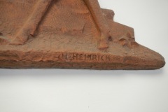 Rockwood Tennessee Post Office Terra Cotta Relief Artist Signature