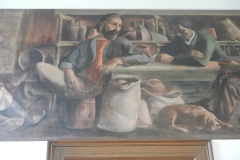 Rushville Illinois Post Office Mural 62681 Center