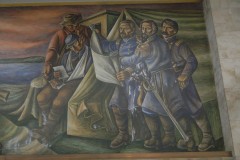 Saint Louis Missouri Main Post Office Mural The Civil War Right Side