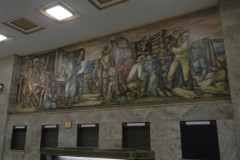 Post Office Mural The Struggle for Statehood