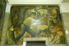 Sheboygan Wisconsin Post Office 53081 Mural The Pioneer Full