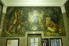 Sheboygan Wisconsin Post Office 53081 Mural Indian Life Full