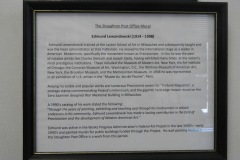 Stoughton Wisconsin Post Office Mural Description 53589