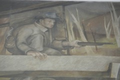 Sweetwater Tennessee Post Office Mural Detail
