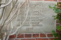 Former Sylvania Ohio Post Office Cornerstone