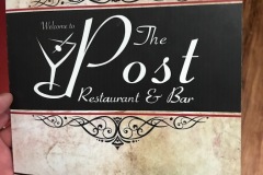 The Post Restaurant & Bar Menu