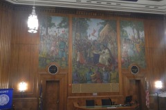 Former Terre Haute Indiana Post Office Mural 47802 Full