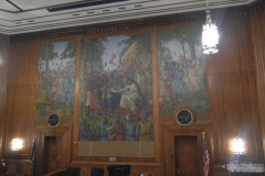 Former Terre Haute Indiana Post Office Mural 47802 Full