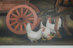 Tuscola Illinois Post Office Mural 61953 Detail