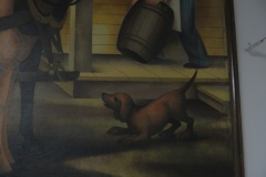 Tuscola Illinois Post Office Mural 61953 Detail