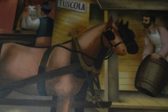 Tuscola Illinois Post Office Mural 61953 Detail