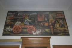 Tuscola Illinois Post Office Mural 61953 Full