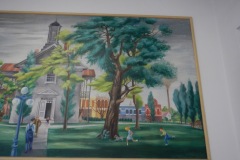 Vandalia Illinois Post Office 62471 Mural Left Side