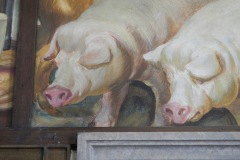 Wapakoneta Ohio Post Office Mural 45895 Detail
