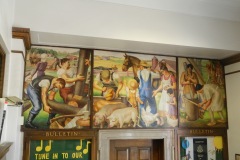 Wapakoneta Ohio Post Office Mural 45895 Full