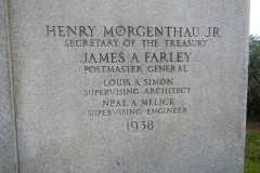 Waupaca Wisconsin Post Office Cornerstone