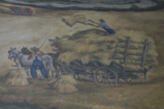 Waupaca Wisconsin Post Office Mural Detail