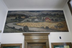 Waupaca Wisconsin Post Office Mural Full