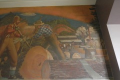 Former Wausau Wisconsin Post Office Mural 54403 Right Side