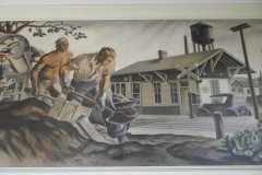 Wauseon Ohio Post Office Mural 43567 Center